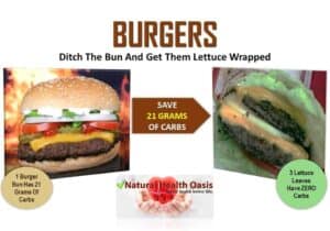 Burgers Ditch The Bun Use Lettuce Wrapped