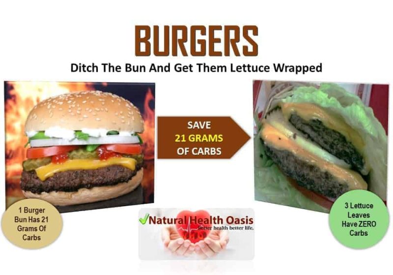 Burgers Ditch The Bun Use Lettuce Wrapped